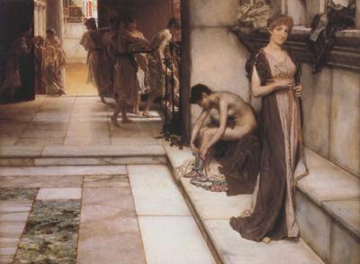 Alma-Tadema, Sir Lawrence An Apodyterium (mk23) France oil painting art